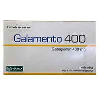 Galamento 400mg BV điều trị động kinh, đau thần kinh (Hộp 5 vỉ x 10 viên)