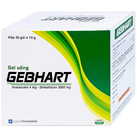Gebhart 10g đau dạ dày, đầy hơi ( hộp 30 gói) dạng gel