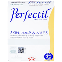 Vitabiotics Perfectil hỗ trợ da tóc móng hộp 2 vỉ x 15 viên