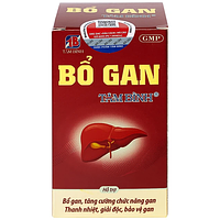 Bổ gan Tâm Bình  tăng cường chức năng gan (60 viên nang cứng)