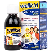 VITABIOTICS WELLKID - Bổ Sung Multivitamin & Khoáng Chất Hỗ Trợ Sự Phát Triển Toàn Diện Cho Trẻ Từ 4 Tuổi (Chai 150ml).