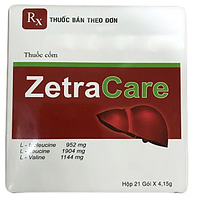 Zetracare 4,15g thuốc trị bệnh gan dạng cốm Hộp 21 Gói