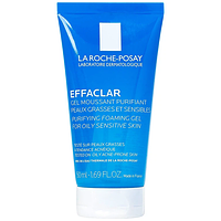 La Roche Posay Effeclar Gel rửa mặt cho da dầu nhạy cảm tuýp 50ml