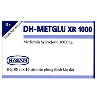 DH-Metglu XR 1000 Hasan điều trị tiểu đường típ 2 (5 vỉ x 10 viên)