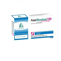 FexoBoston 180 Điều trị các triệu chứng của bệnh mày đay (Hộp 3 vỉ x 10 viên)