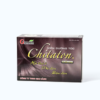 GPHARM Chitaton viên uống dưỡng tóc hộp 60 viên