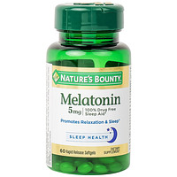 Viên uống Melatonin Nature's Bounty hỗ trợ điều chỉnh giấc ngủ, mang lại giấc ngủ sâu (60 viên)