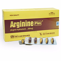GN Arginine Plus hỗ trợ tăng cường chức năng gan ((20 vỉ x 5 viên nang mềm)