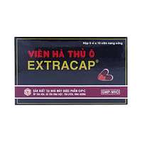 Viên Hà Thủ Ô Extracap OPC điều trị nam giới tinh tủy kém, thần kinh suy nhược (Hộp 5 vỉ x 10 viên)