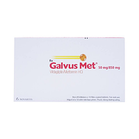 Galvus Met 50mg/850mg Novartis hỗ trợ điều trị đái tháo đường típ 2 (Hộp 6 vỉ x 10 viên)