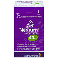 Nexium 40mg trào ngược dạ dày - thực quản (lọ dạng bột pha tiêm)