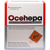 Ocehepa 3g điều trị xơ gan, gan nhiễm mỡ, viêm gan hộp 14 gói x 5g
