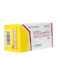 Haloperidol 1,5mg điều trị các trạng thái kích động tâm thần - vận động (Hộp 10 vỉ x 25 viên)