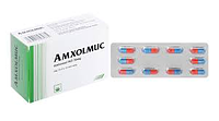 Amxolmuc 30mg trị bệnh cấp, mạn tính ở đường hô hấp (10 vỉ x 10 viên)