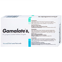 Gamalate B6 Ferrer điều trị suy nhược thần kinh chức năng (Hộp 2 vỉ x 10 viên)