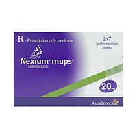 Nexium mups 20mg điều trị trào ngược dạ dày - thực quản (2 vỉ x 7) viên nén