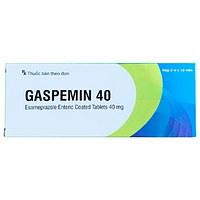 Gaspemin 40 điều trị bệnh trào ngược dạ dày, loét (3 vỉ x 10 viên) viên nén