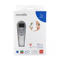 Microlife NC200 nhiệt kế điện tử hồng ngoại đo trán dùng để đo thân nhiệt cho trẻ em và người lớn hộp 1 cái