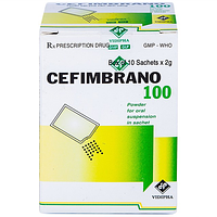 Cefimbrano 100 Vidipha điều trị nhiễm khuẩn (Hộp 10 gói x 2g)