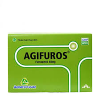 Thuốc Agifuros 40mg Agimexpharm điều trị phù phổi cấp, phù do tim, gan, thận (10 vỉ x 25 viên)