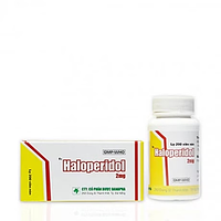 Haloperidol 2mg Danapha trị các trạng thái kích động tâm thần, vận động (chai 200 viên)