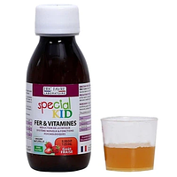 SPECIAL KID FER & VITAMINS - Bổ Sung Sắt & Vitamin Hỗ Trợ Tăng Cường Sức Khỏe Cho Trẻ (Chai 125ml).