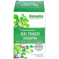 Bài thạch điều trị sỏi thận - tiết niệu, sỏi mật hộp 45 viên nén bao phim