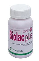  V-Biotech Biolac Plus men vi sinh hỗ trợ tiêu hóa (Lọ 100 viên)