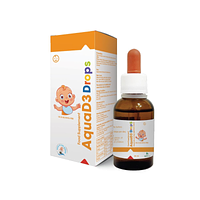Aqua D3 Drops hỗ trợ bổ sung Vitamin D3 cho trẻ em (Chai 30ml)