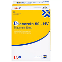 Thuốc Diacerein 50 - HV USP điều trị các bệnh thoái hóa khớp (10 vỉ x 10 viên)