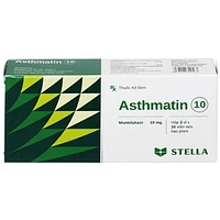 Asthmatin 10mg giảm triệu chứng viêm mũi dị ứng hộp 3 vỉ x 10 viên