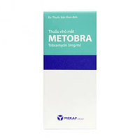Thuốc nhỏ mắt Metobra 0,3% điều trị tại chỗ nhiễm trùng ở mắt (chai 5ml)