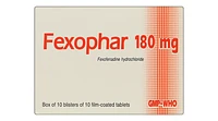Fexophar 180mg Thuốc chống dị ứng (Hộp 10 vỉ x 10 viên)
