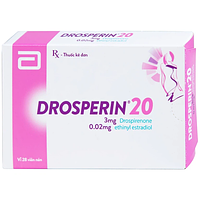 Drosperin 20 tránh thai hộp 28 viên nén