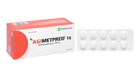 Thuốc Agimetpred 16 Agimexpharm chống viêm, ức chế miễn dịch (6 vỉ x 10 viên)