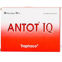 TRAPHACO ANTOT IQ - Hỗ Trợ Trí Não & An Ngon Cho Trẻ Từ 2 Tuổi (Hộp 20 Ống x 10ml).
