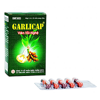 Viên tỏi nghệ Garlicap OPC hạ cholesterol và triglycerid máu (Hộp 5 vỉ x 10 viên)