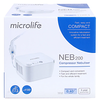Microlife NEB200 máy xông khí dung hỗ trợ các bệnh về đường hô hấp hộp 1 cái