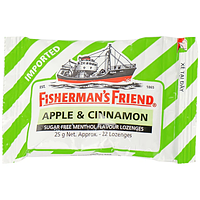 Kẹo tàu con tàu vị táo quế Fisherman's Friend (Gói 25g)