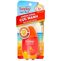 Sữa chống nắng cho mặt và toàn thân Sunplay Super Block SPF 81 PA++++ không gây khô da (30g)