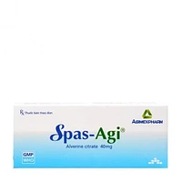 Spas-Agi dùng chống đau do co thắt cơ trơn ở đường tiêu hóa (hộp 30 viên)