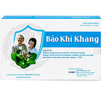 Fobic Bảo Khí Khang giảm đờm, ho, khó thở hộp 2 vỉ x 10 viên