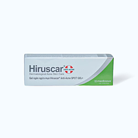 Gel HIRUSCAR Anti-Acne Spot Gel hỗ trợ giảm thâm và hỗ trợ ngăn ngừa mụn (Tuýp 10g)