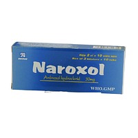 Thuốc Naroxol điều trị ho đàm (Hộp 2 vỉ x 10 viên)
