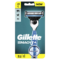 Dao cạo March3+ Gillette (Hộp 1 cán dao + 2 lưỡi dao)