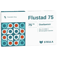 Flustad 75 Stella điều trị cúm (Hộp 1 vỉ x 10 viên)