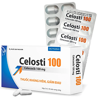 Thuốc Celosti 100 điều trị thoái hóa khớp, viêm khớp dạng thấp (2 vỉ x 10 viên)