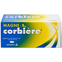 Magne B6 Corbiere điều trị tình trạng thiếu magne hộp 5 vỉ x 10 viên nén