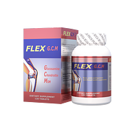 Flex G.c.m hỗ trợ giảm đau nhức do thoái hóa khớp, thấp khớp (Hộp 120 viên)