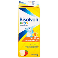 Bisolvon Kids Boehringer làm loãng đờm trong các bệnh phế quản phổi cấp và mạn tính (Chai 60ml)
